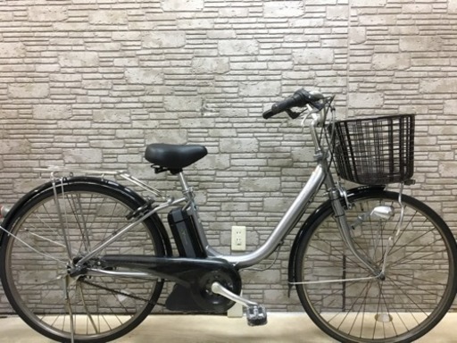 東京23区配達無料  新基準  ヤマハ パスナチュラ 4.3Ah リチウム 電動自転車 中古 バッテリー2個付き