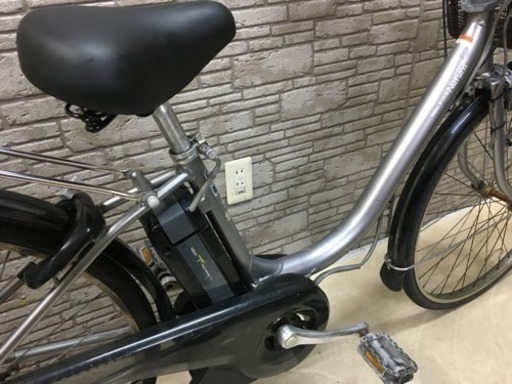 東京23区配達無料  新基準  ヤマハ パスナチュラ 4.3Ah リチウム 電動自転車 中古 バッテリー2個付き