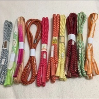 新品  未使用品  帯締め 10本 セットの画像