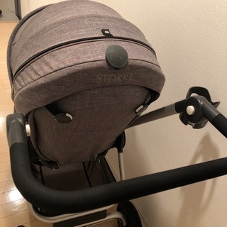 STOKKE ベビーカー ✨ ブラックメラーンジ　カバーセット STOKKE ベビーカー ✨ ブラックメラーンジ カバーセット STOKKE