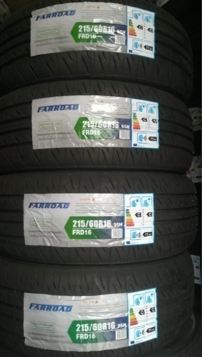215/60/16. 新品タイヤ、交換込み