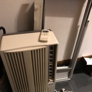 窓用 エアコン‼️クーラー‼️喫煙者なしー‼️リモコン付き