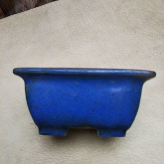 鳥泥呂均窯外縁長方鉢