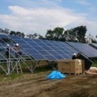 女性の方も積極的に採用、未経験、経験者、シニアの方大歓迎！【アルバイトも可能】白河近辺の太陽光工事作業員急募！！高待遇お待ちしております。の画像