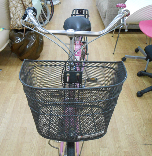 自転車 26インチ 6段切替 ASAHI CBA VELOCISTE ピンク ママチャリ