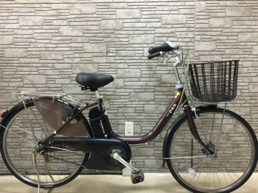 東京23区配達無料  新基準  ヤマハ パス  6Ah リチウム 電動自転車 中古 24インチ