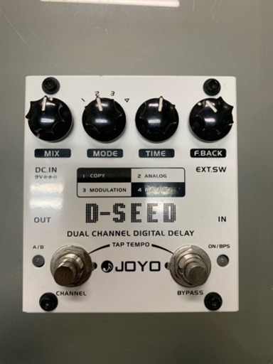 joyo d-seed マルチディレイペダル