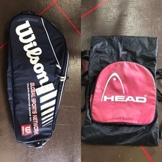 格安未使用品)WILSONテニスバッグ&HEADリックサック