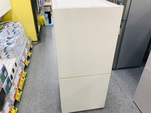 052100☆良品計画 2ドア冷蔵庫 13年製☆