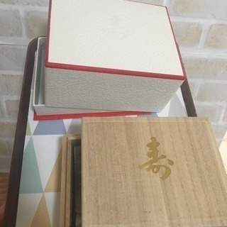 ☆空箱シリーズ☆結納品の入っていた桐の箱と外箱