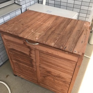 木製ベランダ収納