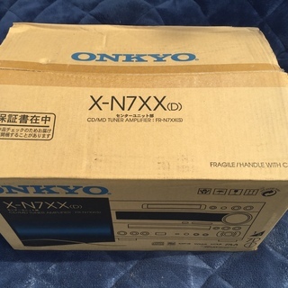 オンキョー ONKYO ミニコンポ X-N7XX（D）未使用品