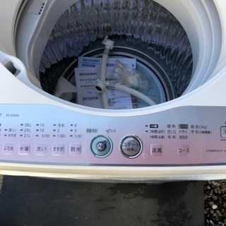 SHARP  全自動洗濯機  6.0キロの画像