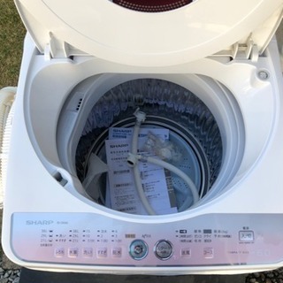 SHARP  全自動洗濯機  6.0キロの画像