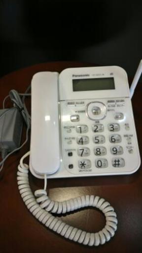 「受け渡し予定者決まりました」固定電話  中古   Panasonic