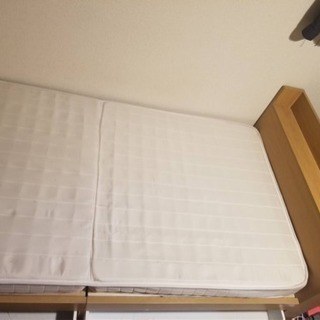 あげます！シングルベッド マットレス付き