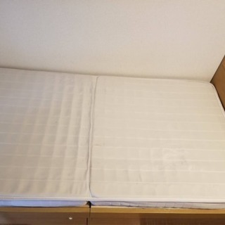 あげます！シングルベッド マットレス付きの画像