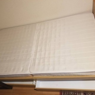 あげます！シングルベッド マットレス付きの画像