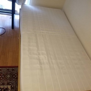 あげます！シングルベッド マットレス付きの画像