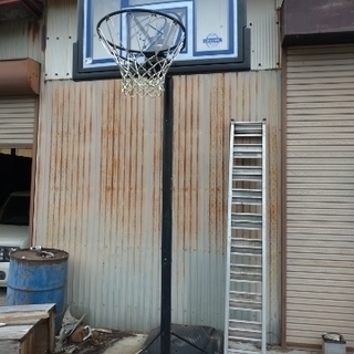 バスケットゴール、使用浅、引き取りに来てくださる方