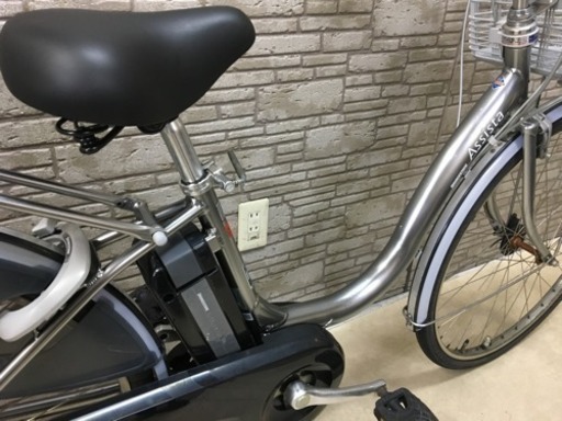 東京23区配達無料  新基準  ブリジストン アシスタ  6.6Ah リチウム 電動自転車 中古