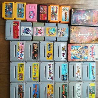 スーパーファミコン ソフト20本＋α ドラクエ・マリコレ・ドンキ...