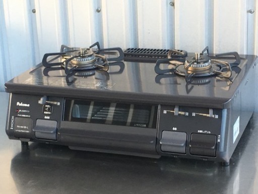 超美品！パロマ  LPガステーブル◇プロパンガスコンロ◇高温炒め◇PA-N41B-L