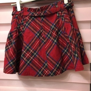 チェックスカート バーバリー ブルーレーベル クレストブリッジの画像