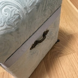 カルトナージュ茶箱の画像