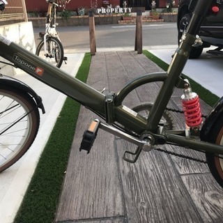 折りたたみ自転車  パンクしてます。 折りたたみ自転車 パンクしてます。