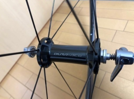 SHIMANO デュラエース c24 9000 カーボン チューブラー タイヤ付き