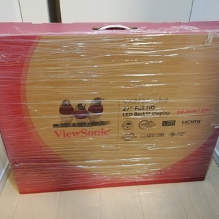 [新品]VIEW SONIC 27型ワイドモニター FullHD TNパネル VX2757-MHD