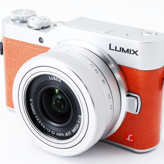 Panasonic LUMIX DC-GF9W オレンジ レンズキット★ボディ&レンズは新品★4K動画記録＆スマホへ転送&自分撮り&小型★新品SDカード、元箱付き!!