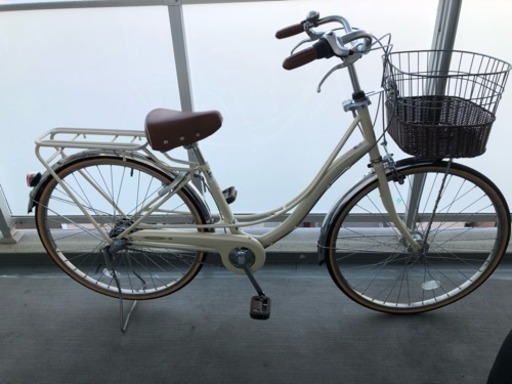 ハンドルロック付き！26インチ 自転車