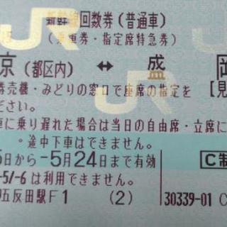新幹線 回数券 東京 ⇔ 盛岡 10,000円 使用期限 24日迄