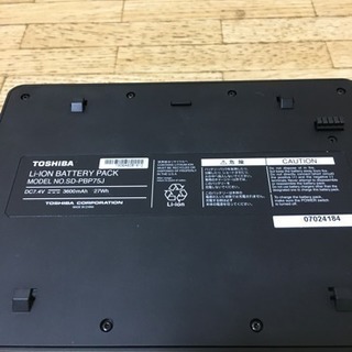 東芝 ポータブル DVD プレイヤー【ジャンク品】 の画像