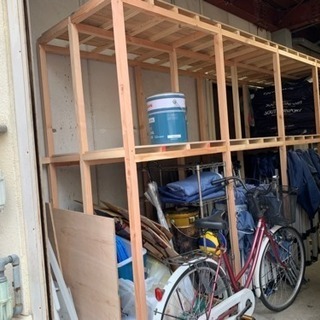 棚を作って下さる方探しております
