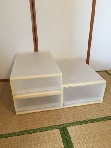 無印良品 衣装ケース 3個