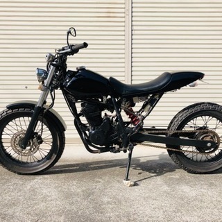 値下げ！Honda FTR223 ブラックカスタム ロンスイ  スカチューンの画像