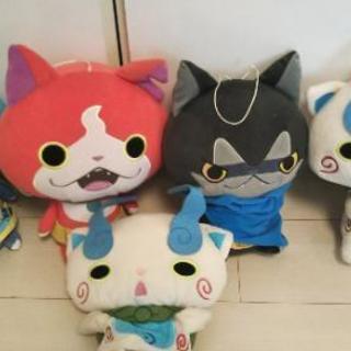 妖怪ウォッチ ぬいぐるみ５点
