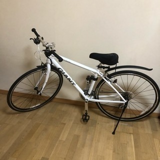 ジャイアント クロスバイクXS 自転車ホワイト