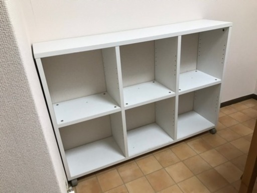 ニトリ カラーボックス 6穴