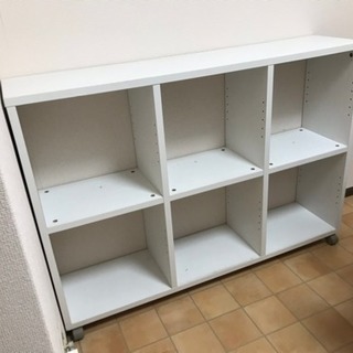 ニトリ カラーボックス 6穴 