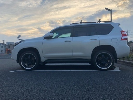 22インチ タイヤホイールセット プラド 150系