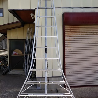 果樹収穫用　脚立（ハシゴ）アルミ製　12尺☆