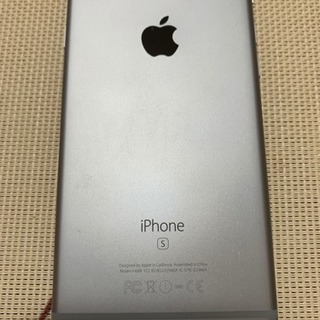 再出品iPhone6s スペースグレイ64Ｇキャリアau