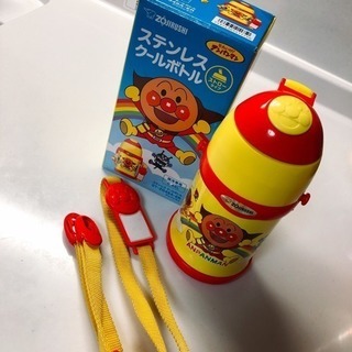 【中古】アンパンマン ステンレスボトル  ストロータイプ