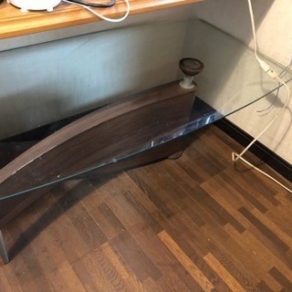オシャレ ガラステーブル