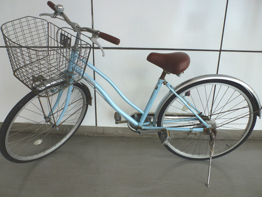 PayPay可 手稲リサイクル 26インチ　自転車 ママチャリ　水色　 ￥8,500-