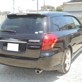 【車検2年満タン渡し】レガシィツーリングワゴン（総額：39万円）【走行6.6万キロと低走行・ブラックパール・ナビ・TV＆DVD・ETC】※数台出品中！ の画像